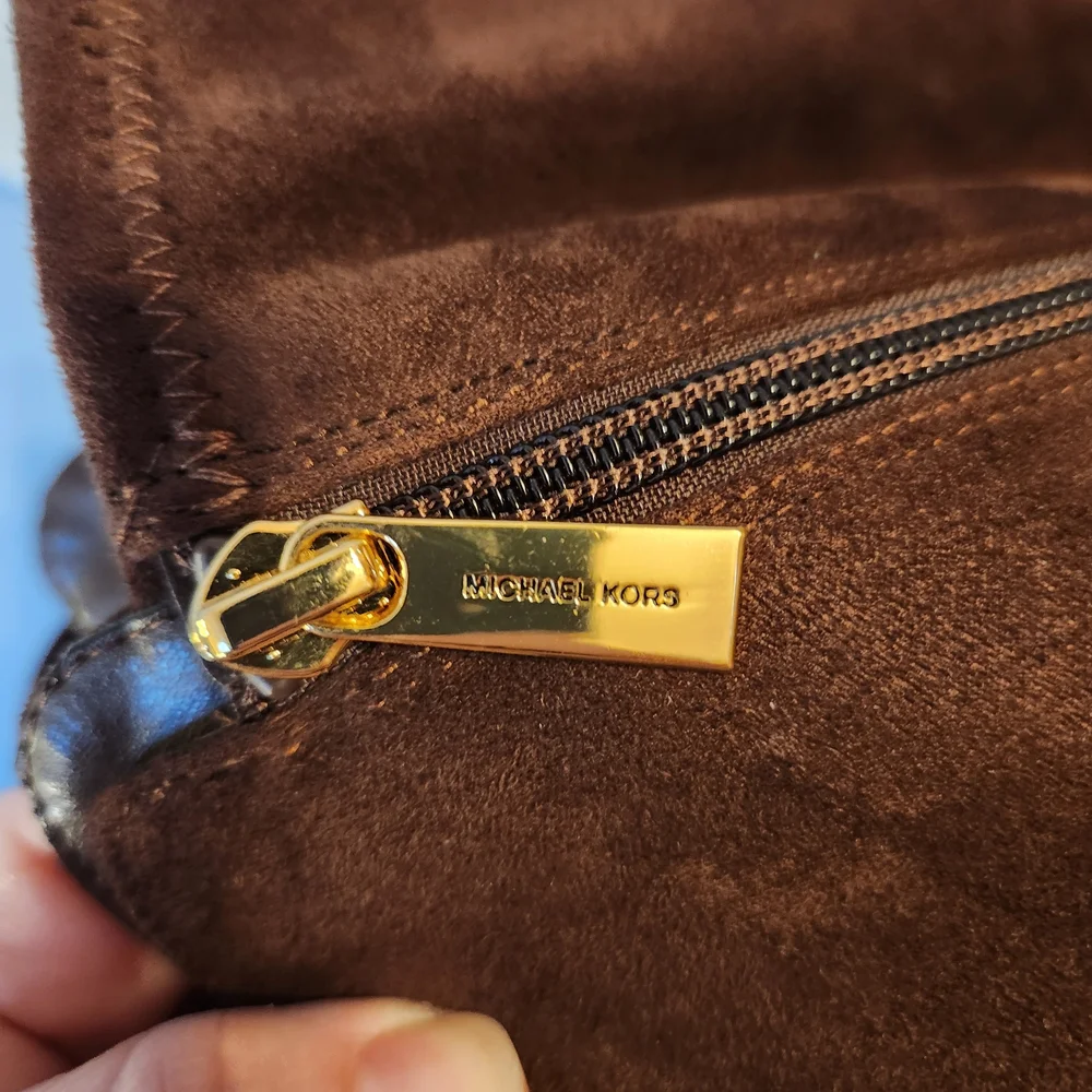 Michael Kors Dark Brown Knee Boots - Picture 2 of 5